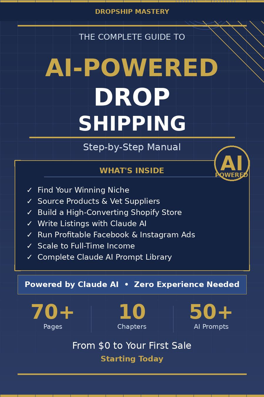 AI-Powered Dropshipping: The Complete Step-by-Step Guide
