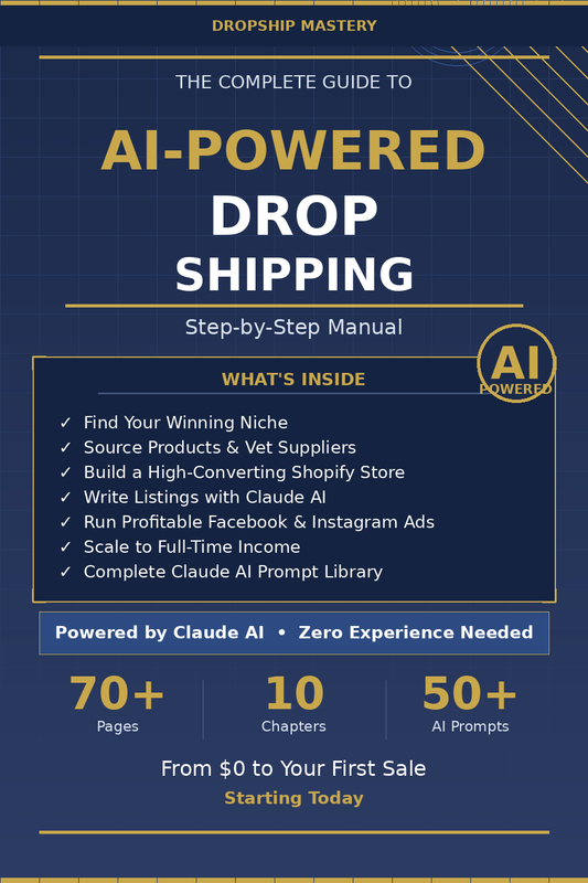 AI-Powered Dropshipping: The Complete Step-by-Step Guide